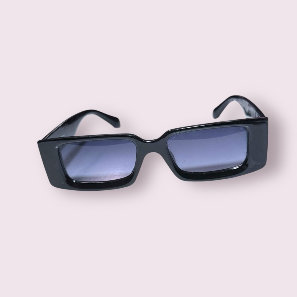 Off-White Arthur Acetate Rectangle Sunglasses - image 1